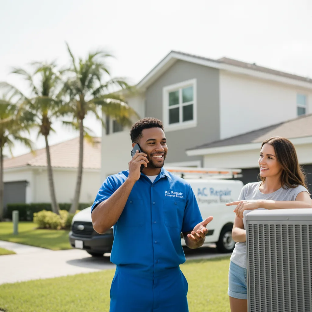 AC Repair Pompano Beach customer support in Congers